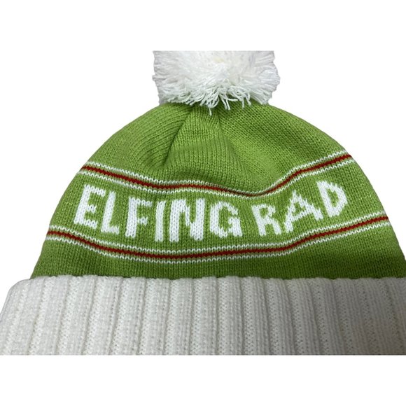 San Diego Hat Company "Elfing Rad" Woman's Knit Beanie Hat One Size - Picture 1 of 5